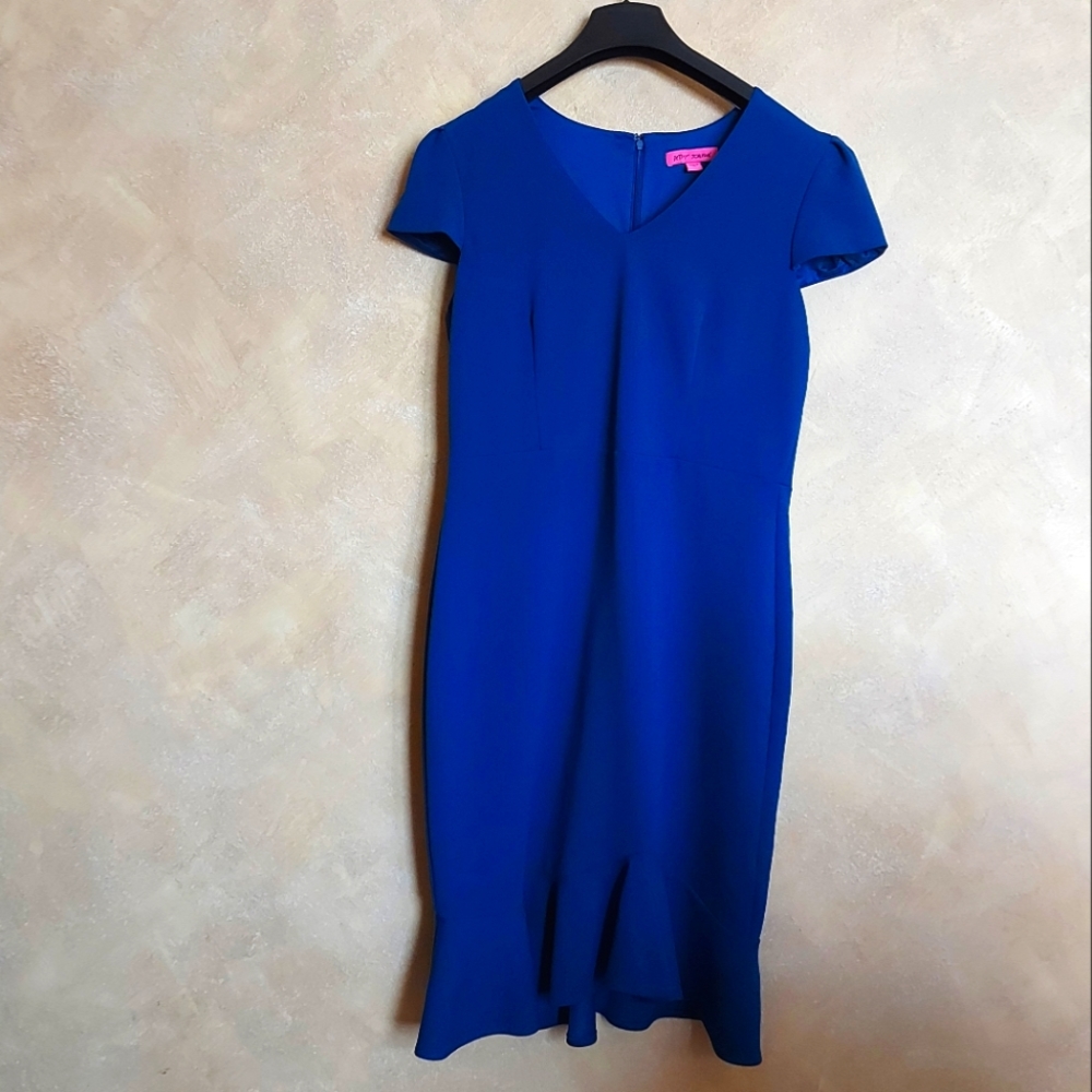 🌞💃elegant royal blue dress🥂 size 14